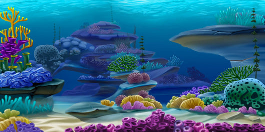 Deep Under Water Wall Mural