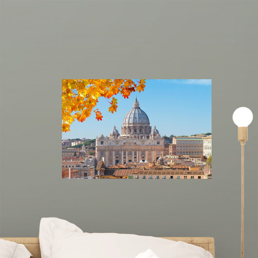 St Peter's Cathedral Rome Wall Decal