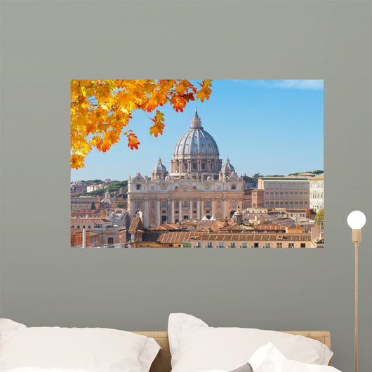St Peter's Cathedral Rome Wall Decal