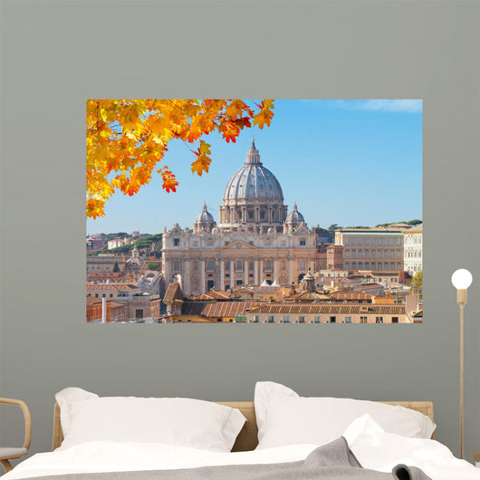 St Peter's Cathedral Rome Wall Decal
