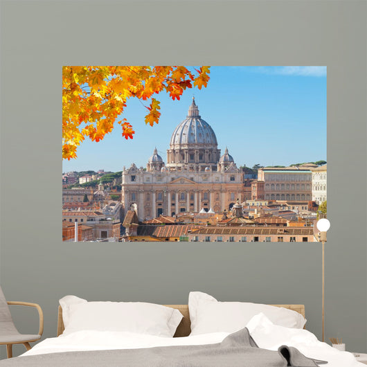 St Peter's Cathedral Rome Wall Decal