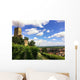 Burgruine und Weinfelder Wall Mural