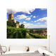 Burgruine und Weinfelder Wall Mural