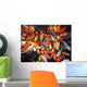 Mass of Carp Fish in the Pool Wall Mural