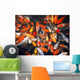 Mass of Carp Fish in the Pool Wall Mural