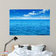 Blue sea water Wall Mural