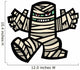 Spooky Mummy Character Wall Decal