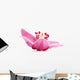 beautiful pink orchid Wall Decal
