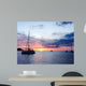 coucher de soleil dans les Grenadines Wall Mural