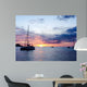 coucher de soleil dans les Grenadines Wall Mural