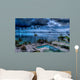 Miami Bay and Pool Wall Decal
