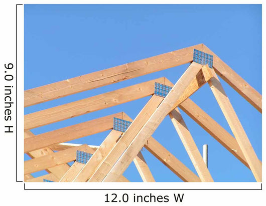 Roof Truss Wall Mural