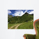 Wanderer im Hochgebirge Tirols Wall Mural