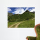 Wanderer im Hochgebirge Tirols Wall Mural