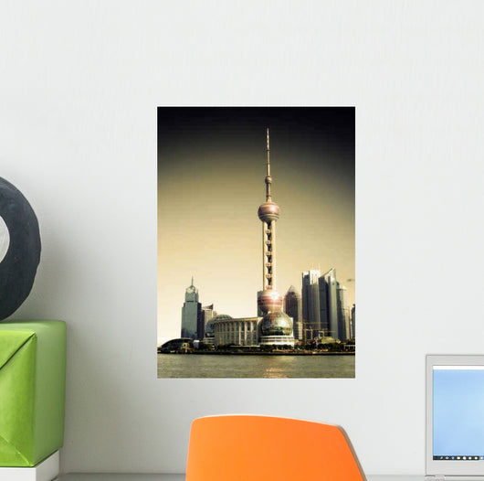 Shanghai China Wall Decal