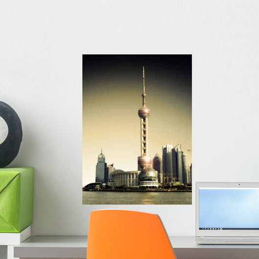Shanghai China Wall Decal