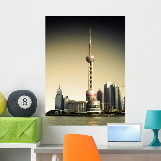 Shanghai China Wall Decal