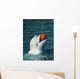 White Whale Playing Basketball Wall Mural