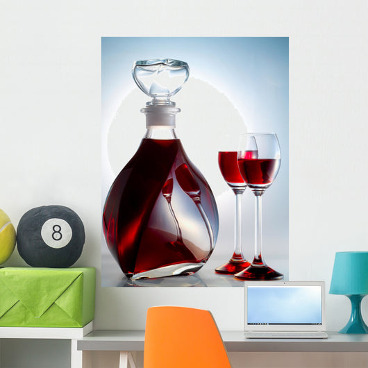 red liquor Wall Mural