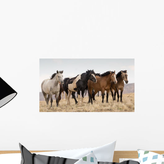 Wild Mustangs Wall Decal