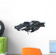 Interstellar Warship Spaceship Wall Decal