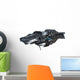 Interstellar Warship Spaceship Wall Decal