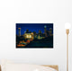 Skyline Uptown Night Charlotte Wall Decal