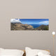 Kanaren Gomera Landschaft Panorama Meer Berge Wall Mural