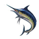 Blue Marlin Wall Decal