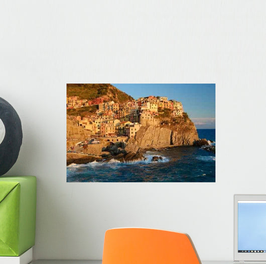 Sunset Manarola Wall Decal