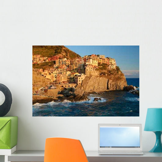 Sunset Manarola Wall Decal