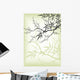 japanese style branch Wall Mural