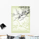 japanese style branch Wall Mural