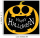 pumpkin jack o lantern icon, vector Wall Mural