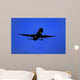 big aircraft preparing to land Wall Mural