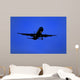 big aircraft preparing to land Wall Mural