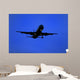 big aircraft preparing to land Wall Mural