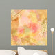 Vector autumn banner design, with frame of skeleton leaves Wall Mural