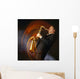 Man Playing Saxophone Wall Decal Design 1