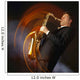 Man Playing Saxophone Wall Decal Design 1