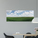 green field panorama. ariculture concept Wall Mural