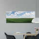 green field panorama. ariculture concept Wall Mural