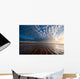 Sunset on the beach Wall Mural