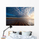 Sunset on the beach Wall Mural