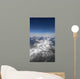 Montagne innevate dall'alto Wall Mural