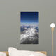 Montagne innevate dall'alto Wall Mural