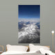 Montagne innevate dall'alto Wall Mural