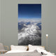 Montagne innevate dall'alto Wall Mural