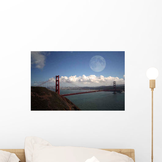 Sf Golden Gate Bridge Wall Decal