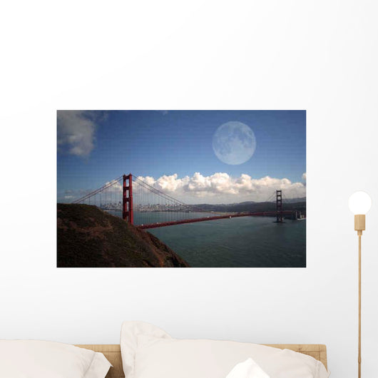 Sf Golden Gate Bridge Wall Decal